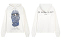IH NOM UH NIT Pearl Mask Graphic Hoodie - Off-White