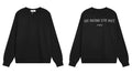 IH NOM UH NIT Minimalist Back Logo Sweatshirt - Black