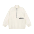 Aimé Leon Dore Nylon Half-Zip Pullover - Cream
