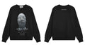 IH NOM UH NIT Rhinestone Mask Sweatshirt - Black