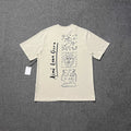 Aimé Leon Dore Line Sketch Graphic Tee - Cream