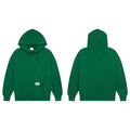 Aimé Leon Dore Thermal-Lined Script Zip-Up Hoodie - Forest Green