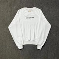 Aimé Leon Dore Small Chest Logo Sweatshirt - White