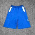 Mertra Contrast Pocket Sweat Shorts - Royal Blue/White
