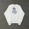 Aimé Leon Dore Figure Graphic Sweatshirt - White