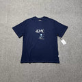 Aimé Leon Dore Small Globe Graphic Tee - Navy