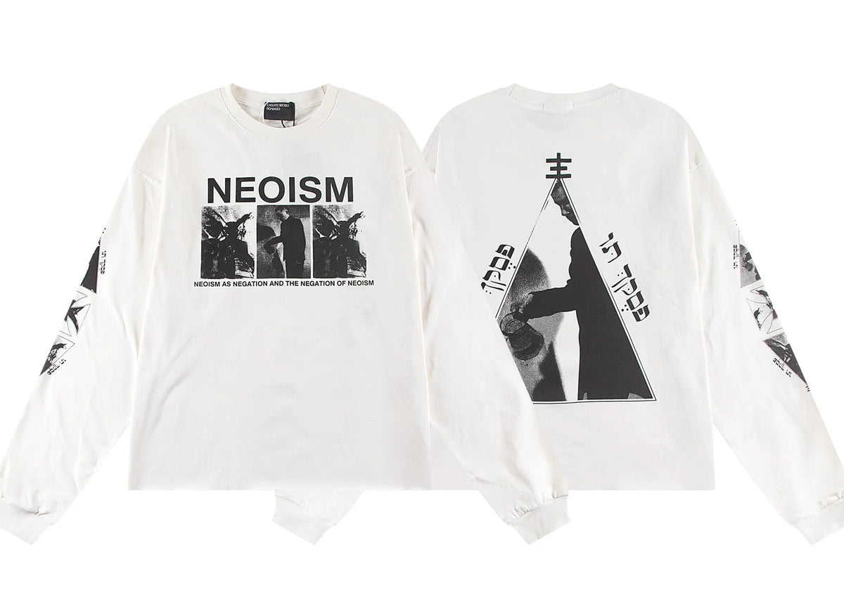 Enfants Riches Déprimés "Neoism" Graphic Long-Sleeve - White