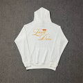 Aimé Leon Dore Crown Crest Logo Hoodie - White