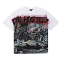 Life Hustlers Pitbull Graphic Tee - White