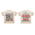 First Row “A Sacred Vow” Paint Splatter Collage Vintage Tee