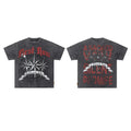 First Row “A Sacred Vow” Compass & Star Graphic Vintage Tee